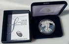 2018-W American Eagle Silver Proof Dollar 1 oz. Bullion Coin with Box & COA