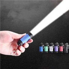 Portable LED Rechargeable Bright Mini Keychai...