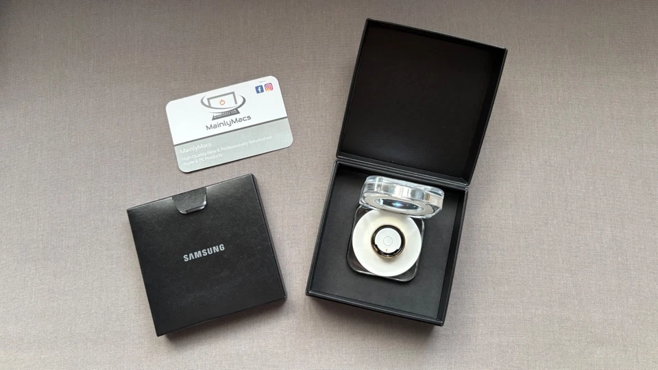 Samsung Galaxy Smart Ring - Titanium Gold - Gesundheitstracker - verschiedene Größen - Bild 3 von 4