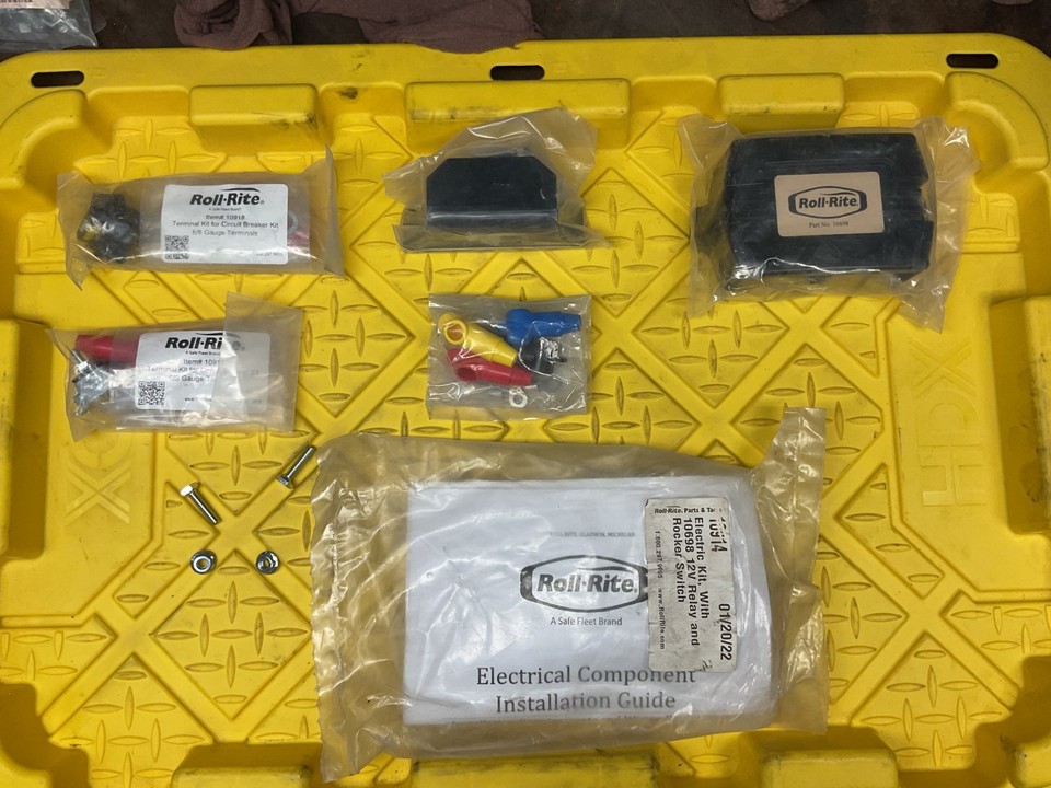 Roll-Rite Electric Kit, With 10698 12V Relay (Incomplete, No switch) PN ...
