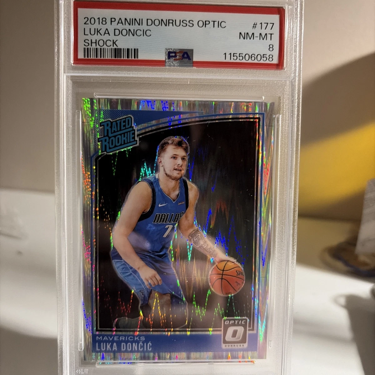 Luka Dončić Professional Sports Authenticator (PSA) Basketball