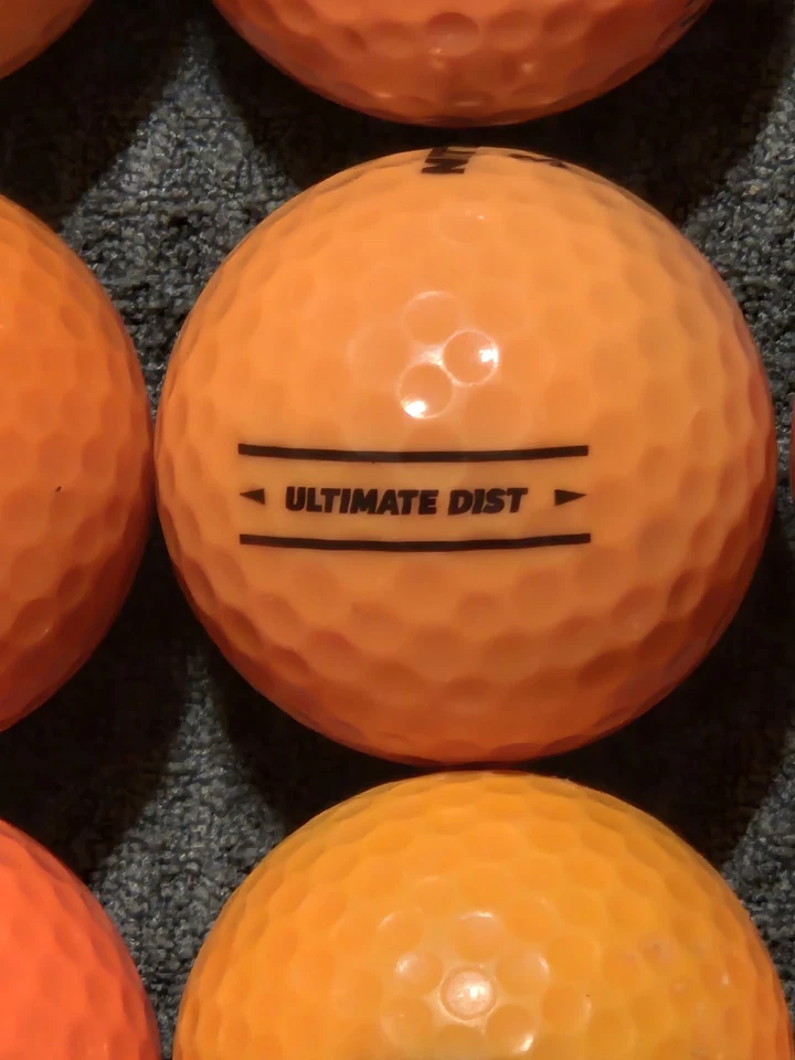 1 Dozen Quality Used Orange Nitro Ultimate Distance Golf Balls - Image 2 of 4