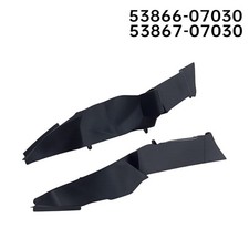 Guarnizione angolare deflettore tergicristallo anteriore 53866-07030 per Toyota Avalon 19-23