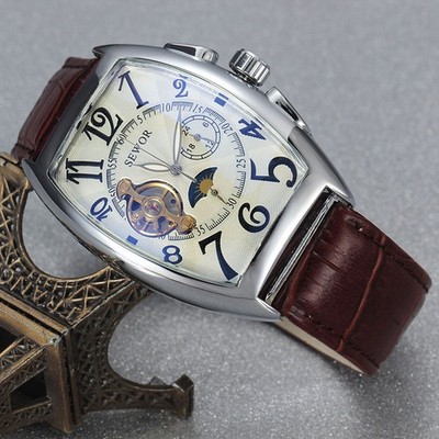 Si SEWOR Men Mechanical Watches Tourbillon Watch The Stars Through The End Of Fu