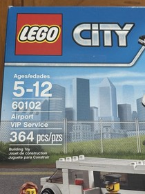 LEGO City 60102 Airport VIP Service New Factory Sealed 5-12 364pcs Retired