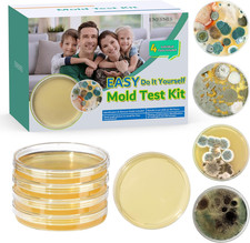 Mold Test Kit for Home - 4 Simple Detection Tests for HVAC, Surfaces & Indoo