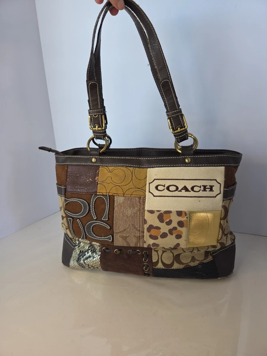 Coach Patchwork Animal Print Bags & Handbags for Women for sale | eBay