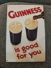 Retro Tin Metal Signs Home Décor 8x12 Vintage Guinness is Good You Aluminum for