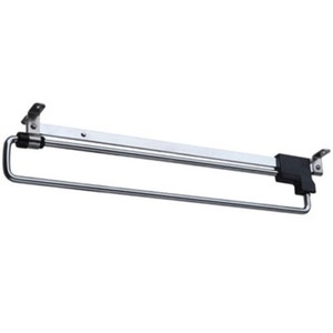 Closets Quamiro Pull Out 450mm Steel Wardrobe Garment Rack for Wardrobes