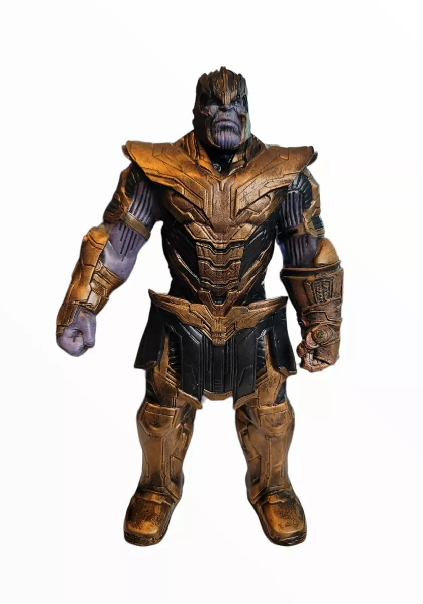 RARE Thanos 12 In Action Figure Marvel Avengers Titan Hero GOLD Series 2018