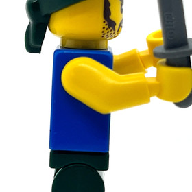 Pirate blue vest Pirates I Lego Minifigure Loot Island 6241