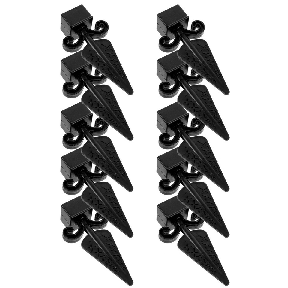 Set of 3 Post Caps for Garden Plastic Fence Finials Vinyl Column Cover