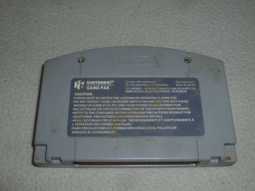 NINTENDO N64 VIDEO GAME CARTRIDGE ONLY GEX 64 ENTER THE GECKO CART MIDWAY - Picture 2 of 2