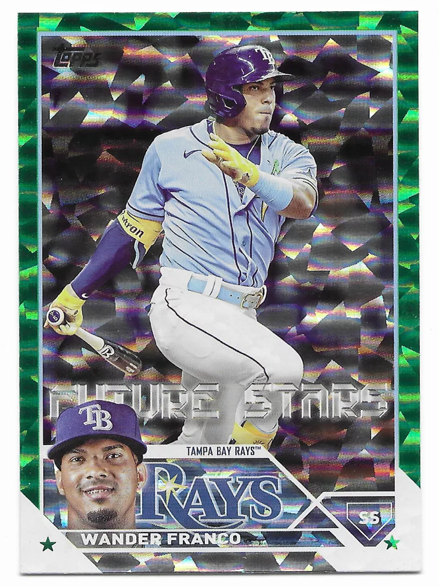 2023 Topps Series 1 Green Rainbow Foil Parallel Wander Franco #082/499 (215)