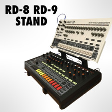 2 Tier Behringer RD-8 RD-9 Drum Machine Fitted Raised Desktop Music Studio Stand