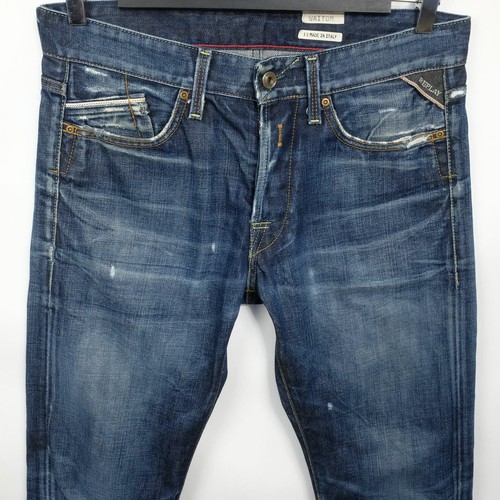 REPLAY WAITOM M983 BLUE DESTROY MEN'S 