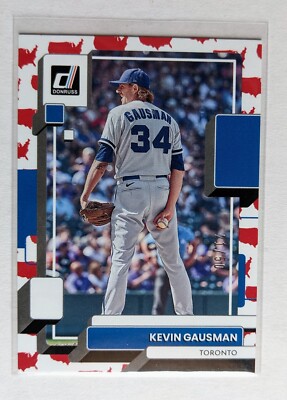 2022 Donruss Kevin Gausman America Parallel SP /50 #215 Toronto Blue Jays