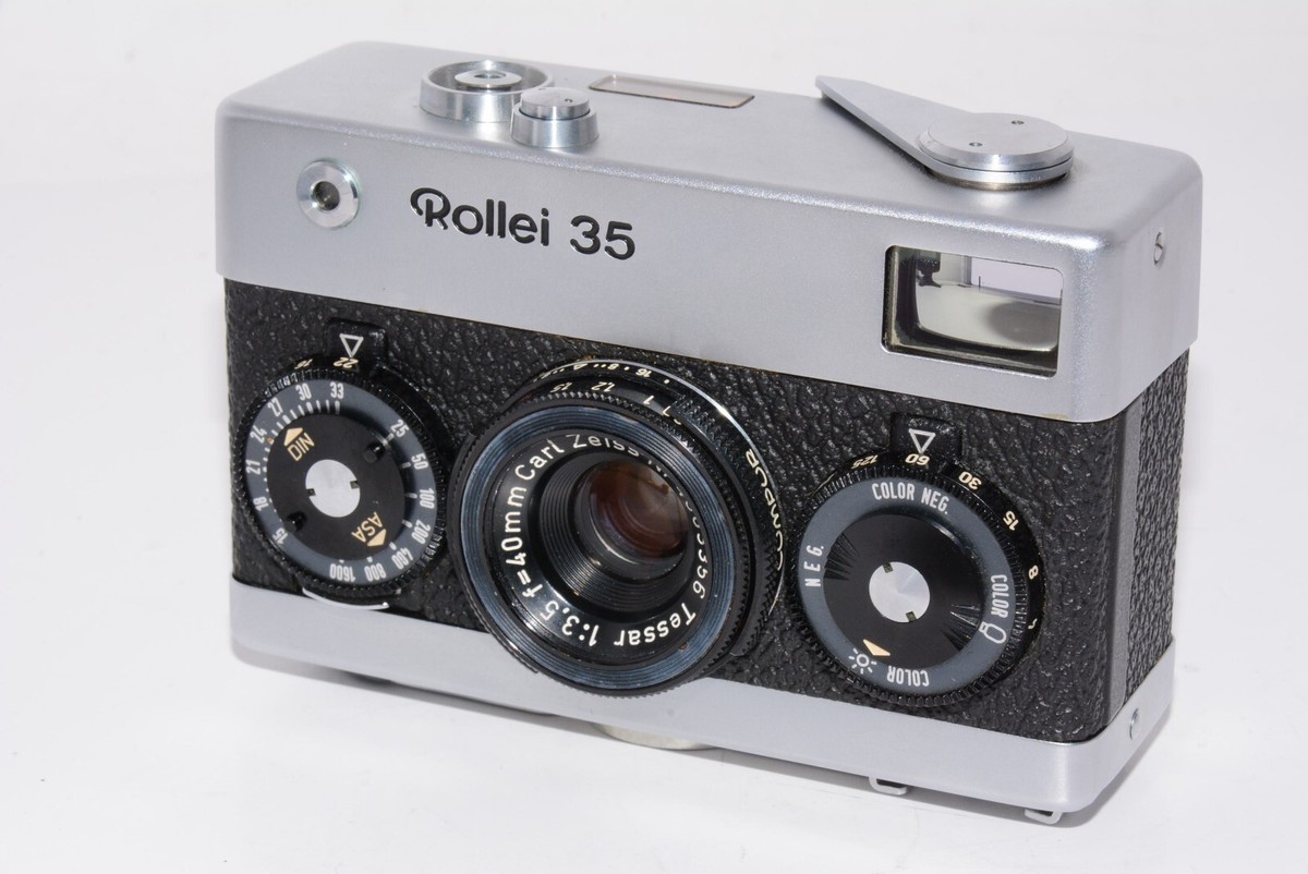 Exc+3]Rollei 35 Film Camera - Zeiss Tessar 40mm f/3.5 Lens From