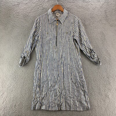 anne klein shirt dress Anne Klein Petite Waist Tucked Printed Shirt Dress - BERYL GREEN/CRISP WHIT