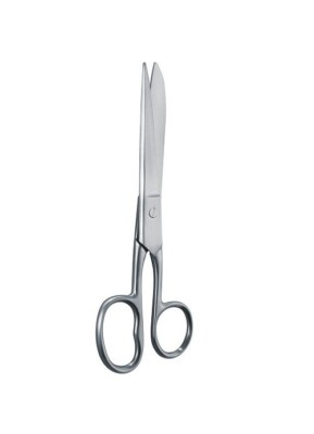 2 Plaster Cast Shears, 9.1/2'', Scalloped Blades