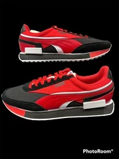 Puma Future Rider Radar Men Red Sneaker Shoe Running Men’s Size 10.5