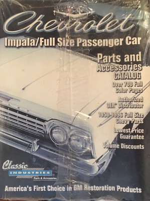 Classic Industries 2005 Chevrolet Chevy 1958-1996 Catalog-Original Plastic Wrap!