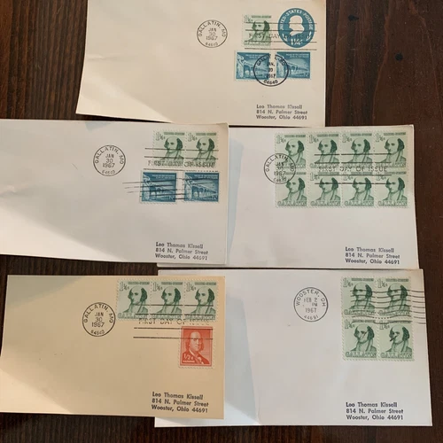 Lot US COVER 1967, GALLATIN, MO. FIRST DAY OF ISSUE