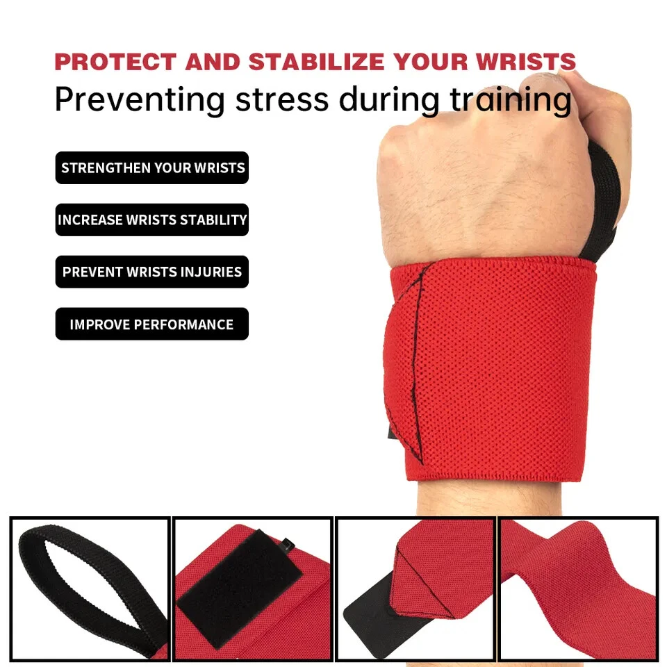 Wrist Wraps Handgelenkbandagen für Kraftsport, Calisthenics, Bodybuilding - Bild 3 von 4