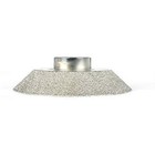 Montolit Fräser E-Profil 45° Tiefe 15mm feinkörnig x TOPROFIL FPE15TPGF