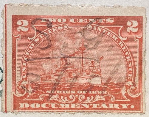 1901 **MERCANTILE NATIONAL BANK** SALEM, MASS BANK CHECK+1989 SCOTT# R164 STAMP! - Picture 8 of 20
