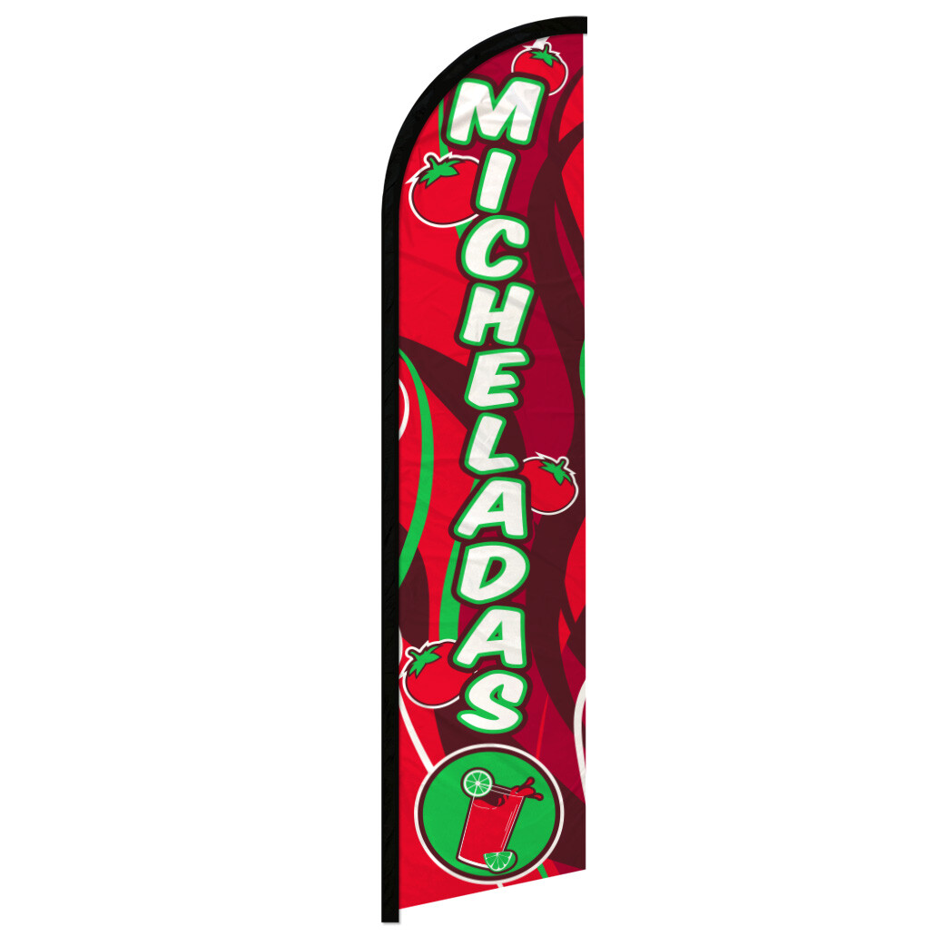 Wind Less Bar Beer & Wine Full Curve Windless Swooper Flag Bar Flag Drinks | eBay
