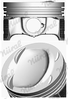 NÜRal Kolben FüR VW Golf V 1K1 1.4 TSI 5K1 1K5 Skoda Octavia II Combi 1Z5 Yeti-image