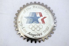 Vintage 1984 Olympics Los Angeles Car Grill Badge Medallion Emblem Chrome