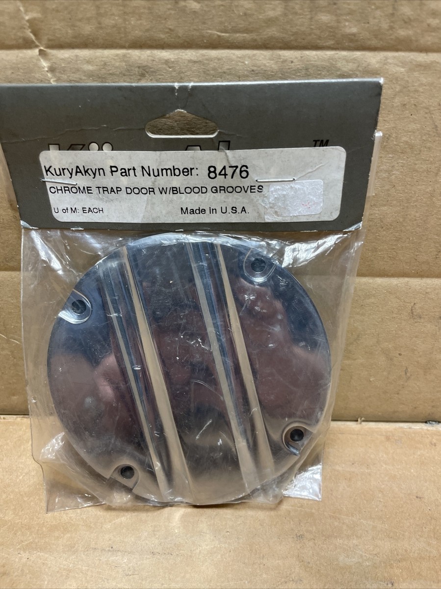 ハイドロポンプ　クローム　中古 KuryAkyn Hypercharger Chrome Trap Door | eBay