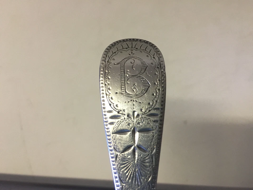 Antiguo pastel/servidor de pescado de plata esterlina FA Durgin St. Louis del siglo XIX Foto 2 de 4