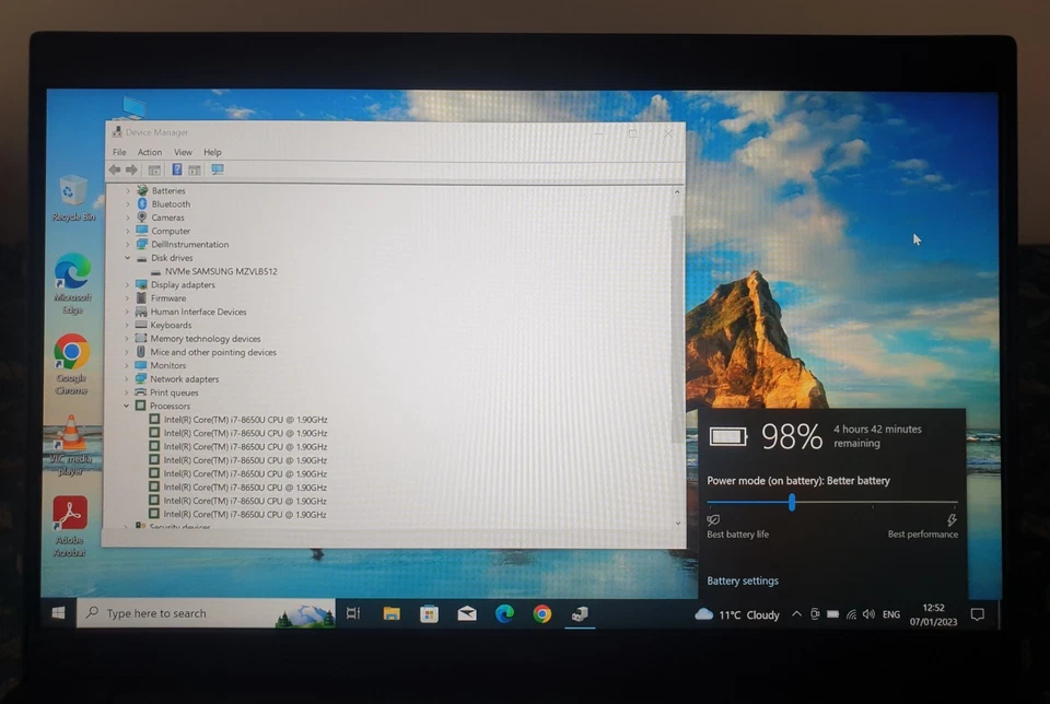 Dell Latitude 7390 · i7-8650 · 16GB · 512GB, photo 4 of 5