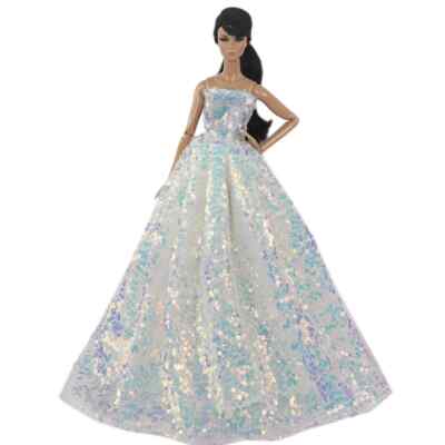 sequin dress toy Fashion Handmade Unique Sequin Dress Doll Clothes For 11.5" Doll Outfits 1/6 Toy