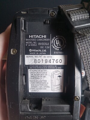 Batterie remplace Hitachi VM-BPL13, M-BPL30, VM-BPL13J, VM-BPL13A, VM-BPL27 caméscope - 2000mAh