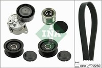 INA Keilrippenriemensatz FüR Mercedes-Benz Vito/Mixto Kasten W639 Viano 906