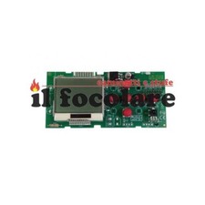 TASTIERA DISPLAY LCD MICRONOVA I003_3 PER STUFA SIDEROS QUADRA 122 x 57 x 23MM