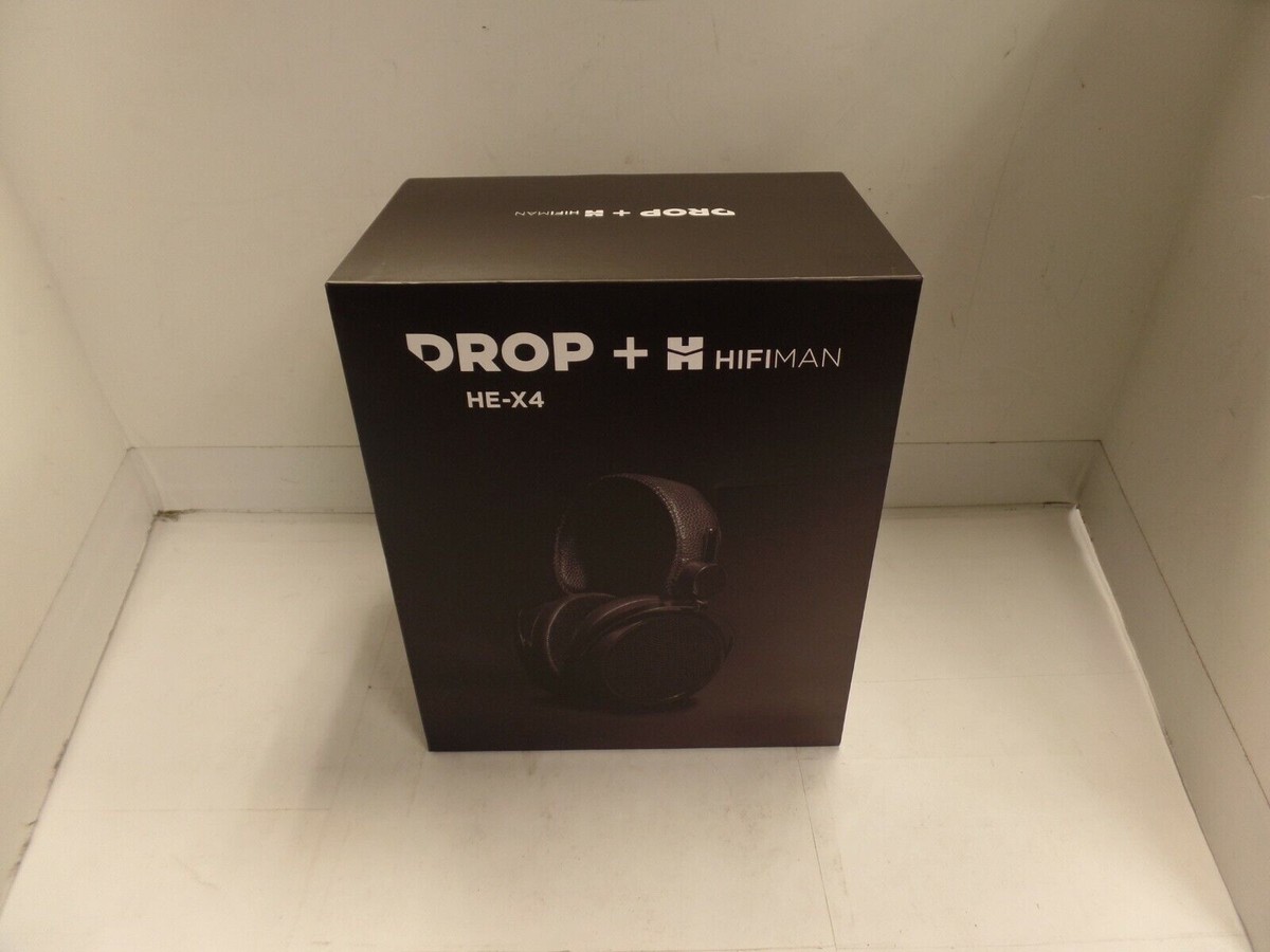 Drop x HIFIMAN HE-X4 Planar Magnetic Headphones - Black MDX-35912