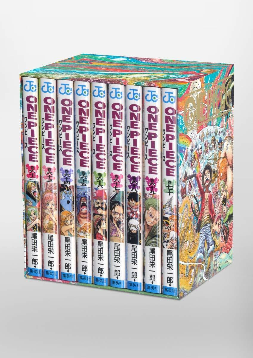 One Piece Manga Box Set EP 1,2,3 [ in Japanese ] Set of 3