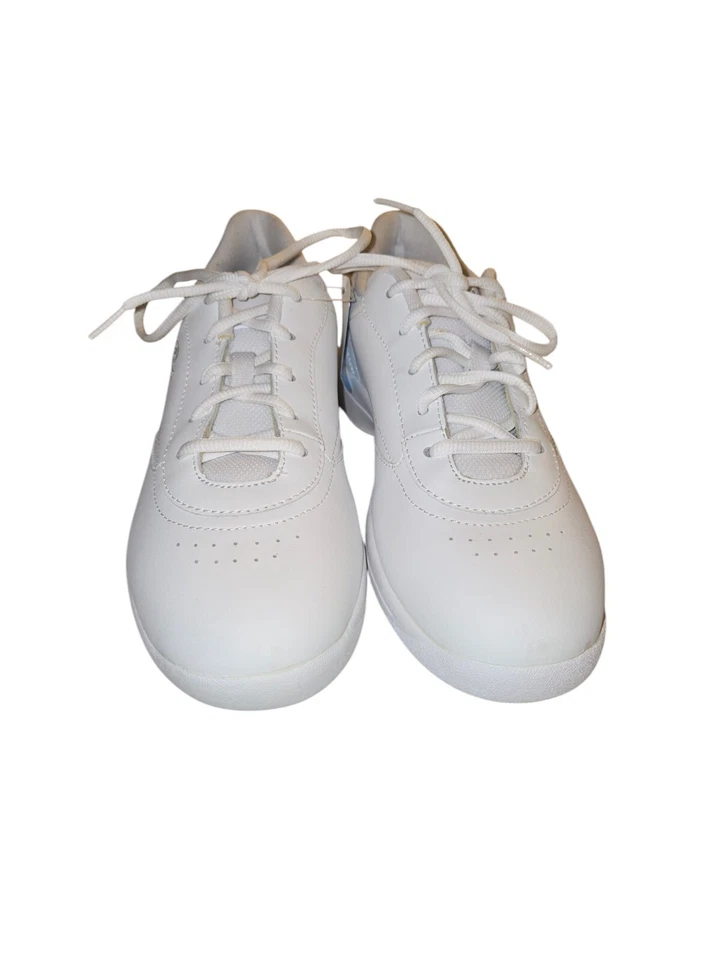 EASY SPIRIT Espunter Blanco Gris Zapatos Atléticos para Caminar Talla 10 M Cuero Foto 3 de 4