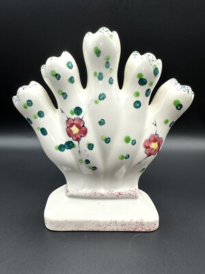 Vintage Five 5 Finger Vase  Our Own Import  Made In Japan