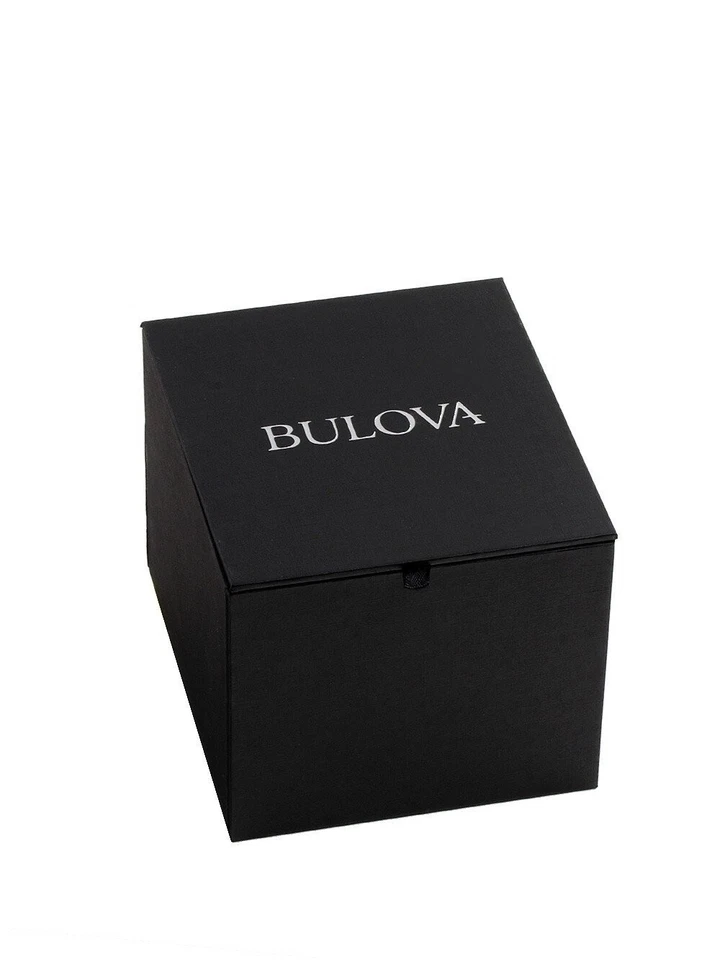 RELOJ AUTOMÁTICO PARA HOMBRES BULOVA 98A291 MIENNIA ESFERA DORADA CERÁMICA NEGRA Foto 4 de 4