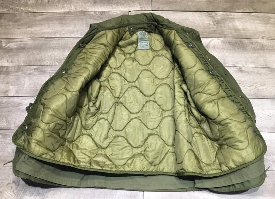 Abrigo Clima Frío Campo OG John Ownbey Pequeño Posguerra de Vietnam De Colección Fuerza Aérea de los Estados Unidos Foto 4 de 4