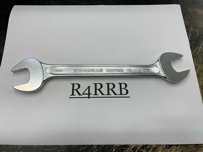 Stahlwille Tools Motor 10 GERMANY 7/8'' x 13/16'' SAE Double Open End Wrench