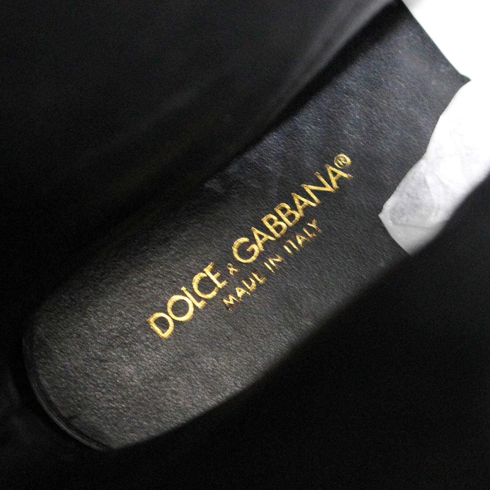 Botas de agua Dolce & Gabbana Wellington hasta la rodilla a lunares 35 manchadas  Foto 4 de 4