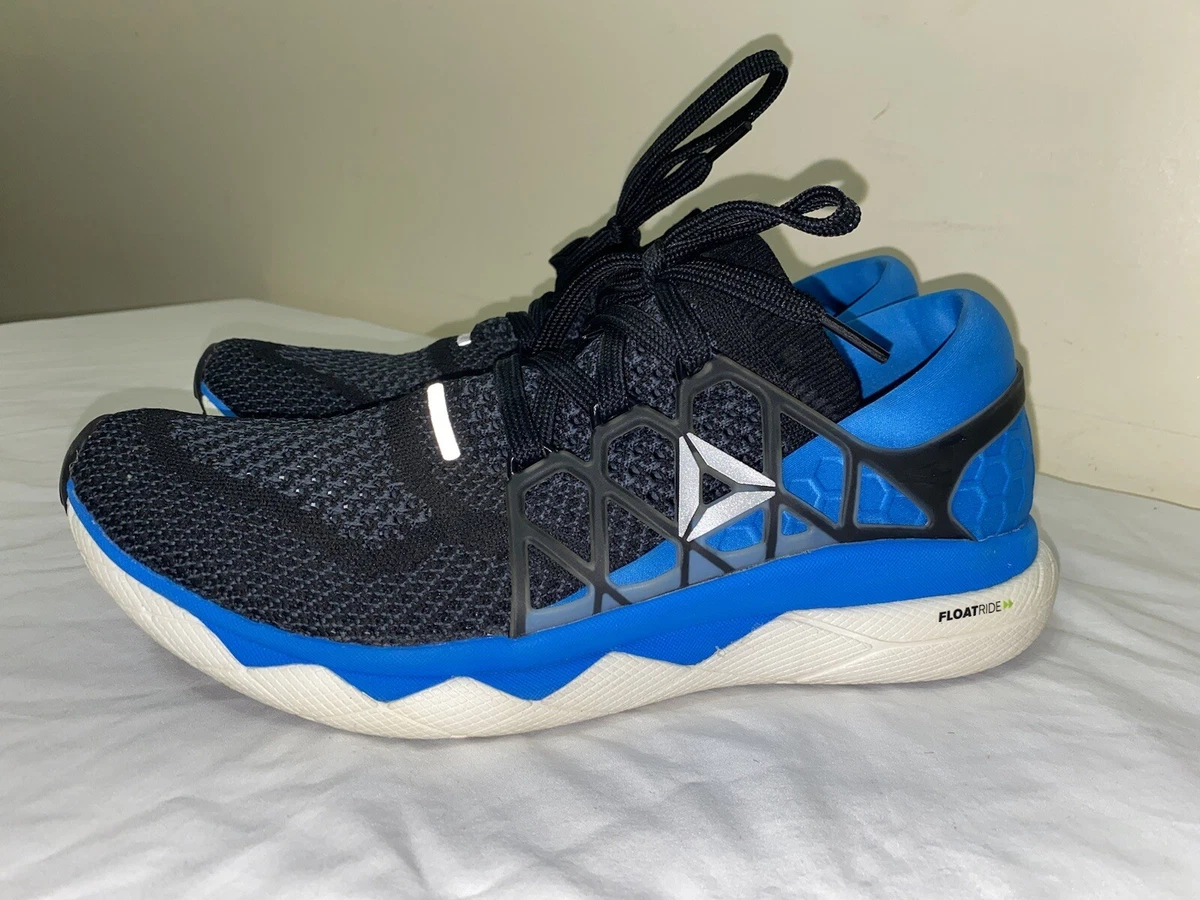 Reebok Flexweave Running Shoes Blue/black BS7209 Men's Sz 10.5 eBay