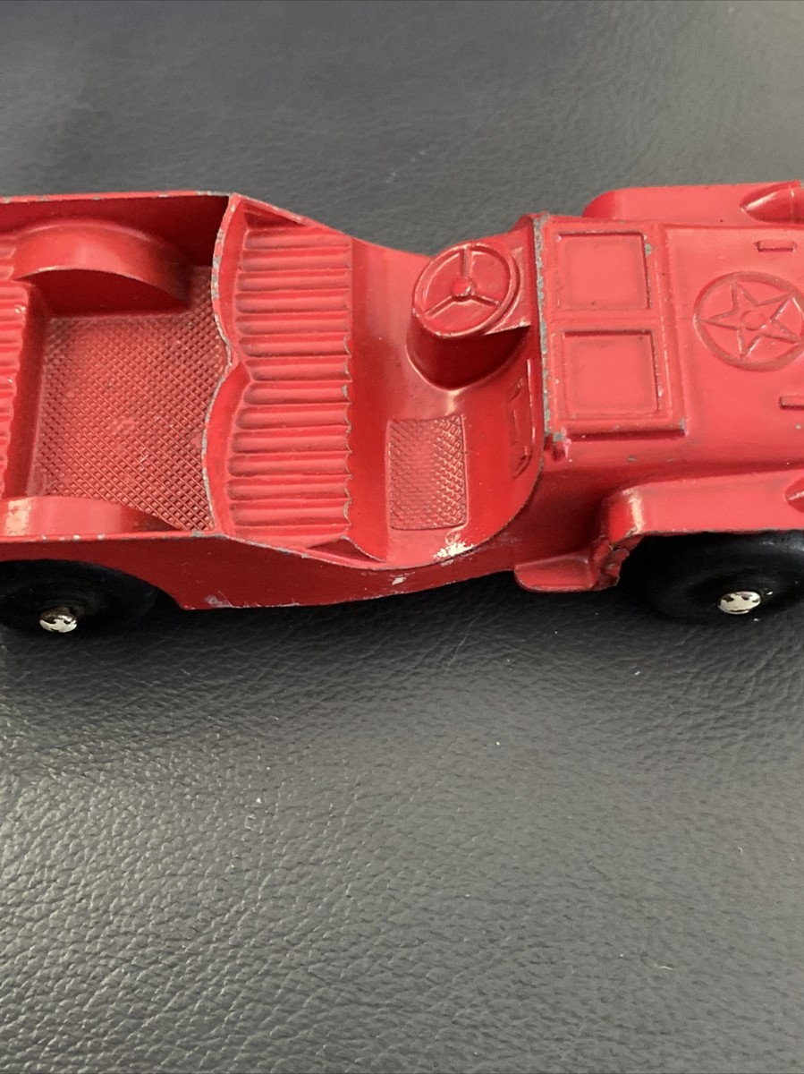 Voiture de jouet de Tootsie de cru, voitures et camion en caoutchouc dur et en plastique, années 50 # - France